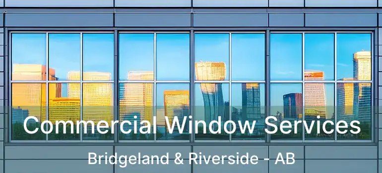  Commercial Window Services Bridgeland & Riverside - AB