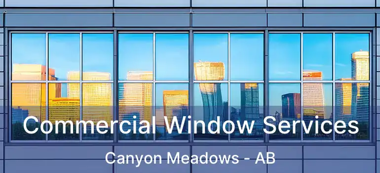  Commercial Window Services Canyon Meadows - AB