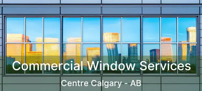  Commercial Window Services Centre Calgary - AB