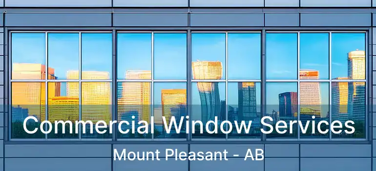  Commercial Window Services Mount Pleasant - AB