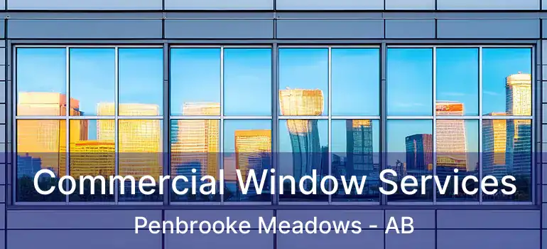  Commercial Window Services Penbrooke Meadows - AB