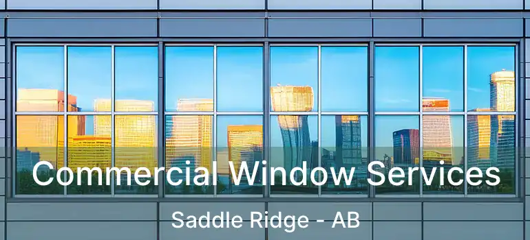  Commercial Window Services Saddle Ridge - AB