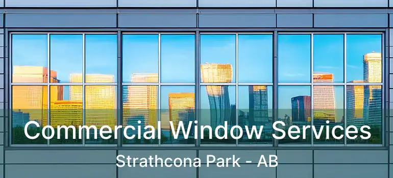  Commercial Window Services Strathcona Park - AB