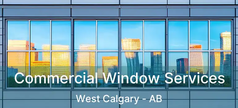  Commercial Window Services West Calgary - AB