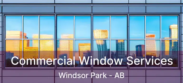  Commercial Window Services Windsor Park - AB
