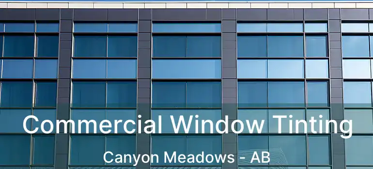  Commercial Window Tinting Canyon Meadows - AB