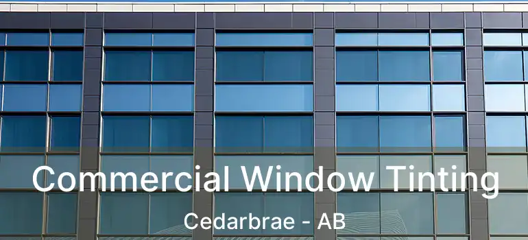  Commercial Window Tinting Cedarbrae - AB