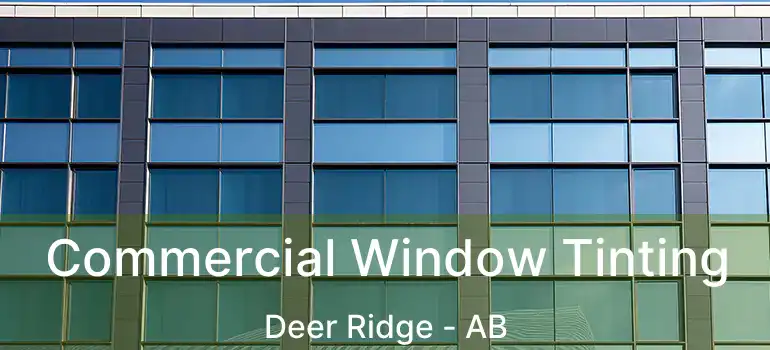  Commercial Window Tinting Deer Ridge - AB