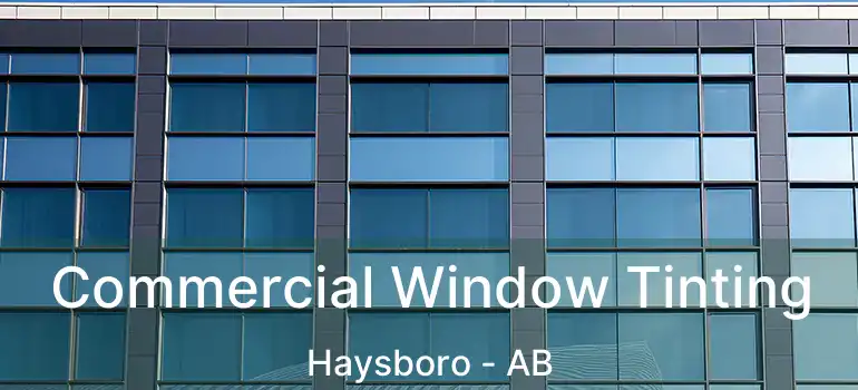  Commercial Window Tinting Haysboro - AB