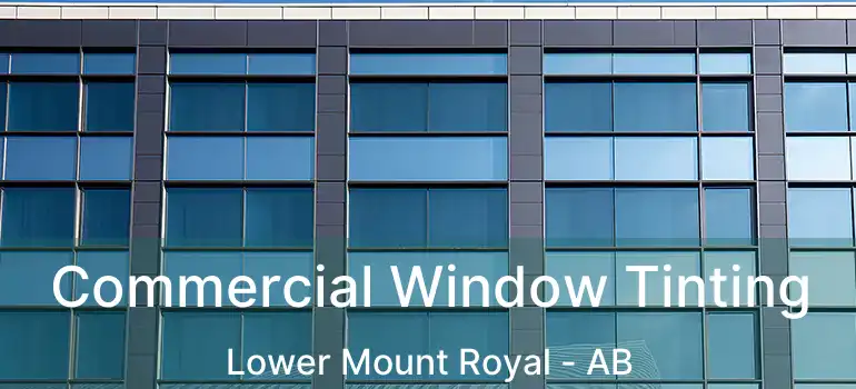  Commercial Window Tinting Lower Mount Royal - AB