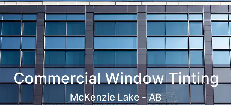  Commercial Window Tinting McKenzie Lake - AB