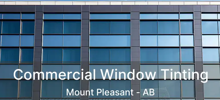 Commercial Window Tinting Mount Pleasant - AB