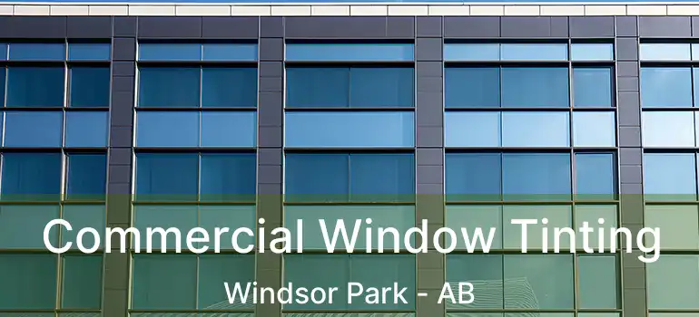  Commercial Window Tinting Windsor Park - AB