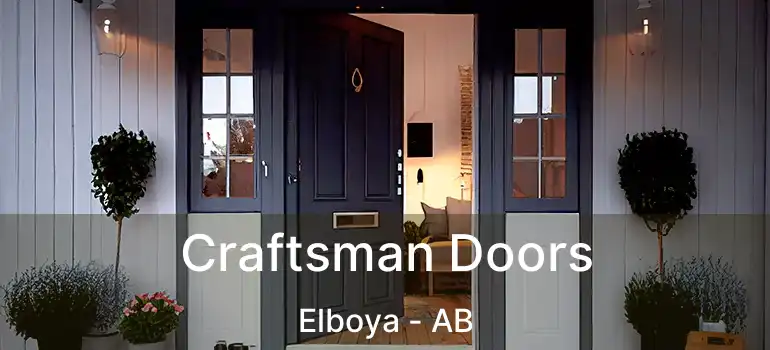  Craftsman Doors Elboya - AB