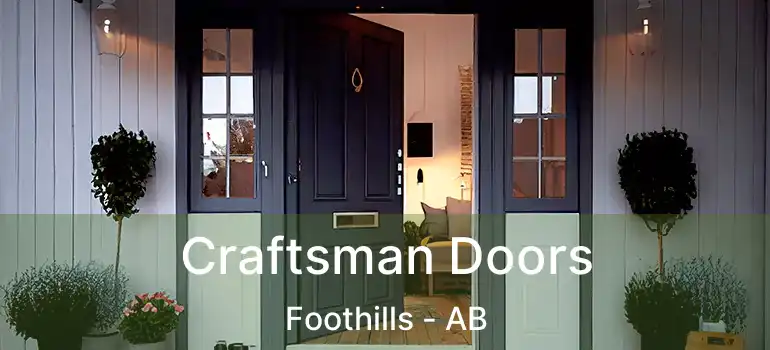  Craftsman Doors Foothills - AB