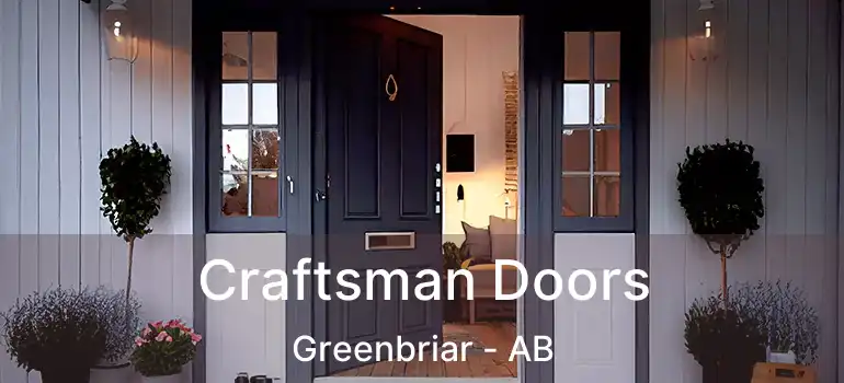  Craftsman Doors Greenbriar - AB