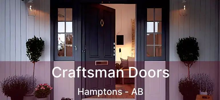  Craftsman Doors Hamptons - AB