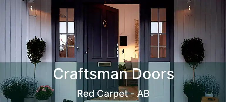  Craftsman Doors Red Carpet - AB