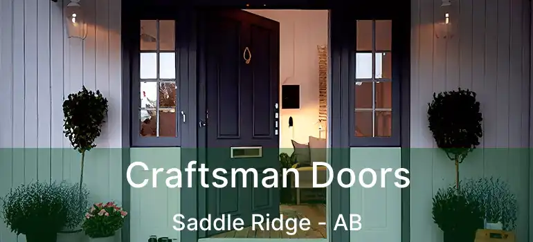  Craftsman Doors Saddle Ridge - AB