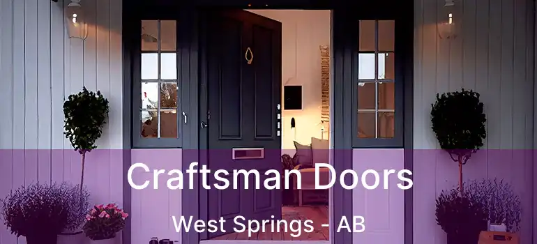  Craftsman Doors West Springs - AB
