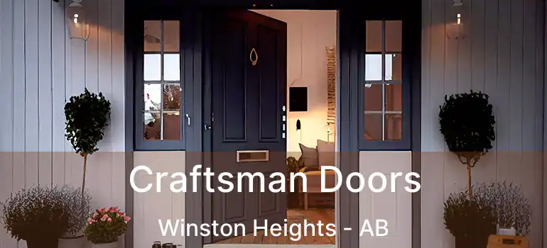  Craftsman Doors Winston Heights - AB