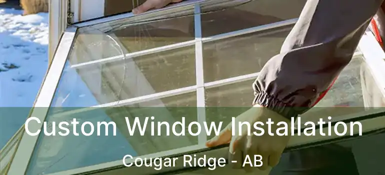  Custom Window Installation Cougar Ridge - AB