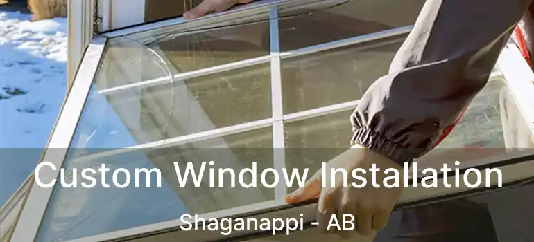  Custom Window Installation Shaganappi - AB