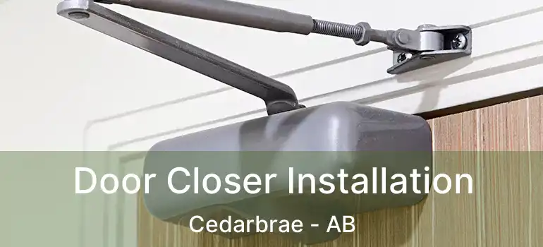  Door Closer Installation Cedarbrae - AB