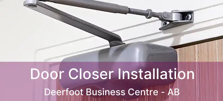  Door Closer Installation Deerfoot Business Centre - AB