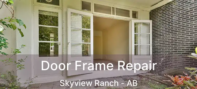  Door Frame Repair Skyview Ranch - AB