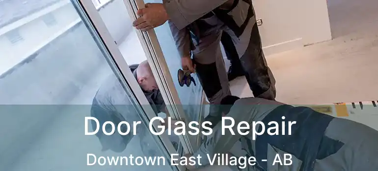  Door Glass Repair Downtown East Village - AB