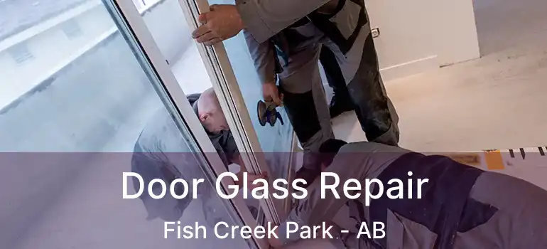  Door Glass Repair Fish Creek Park - AB