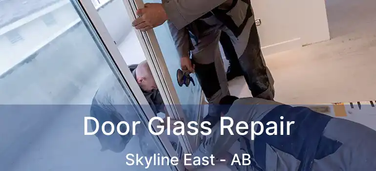  Door Glass Repair Skyline East - AB