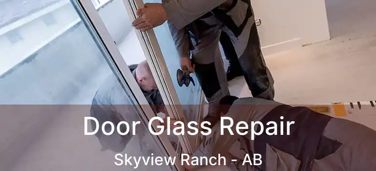  Door Glass Repair Skyview Ranch - AB
