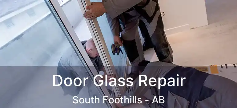  Door Glass Repair South Foothills - AB