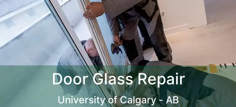  Door Glass Repair University of Calgary - AB