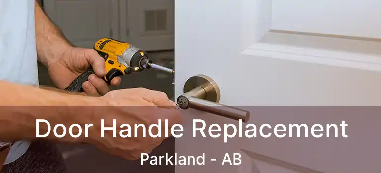  Door Handle Replacement Parkland - AB