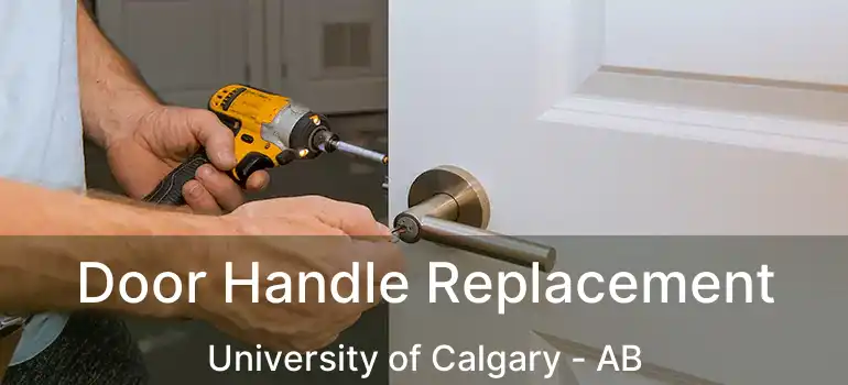  Door Handle Replacement University of Calgary - AB