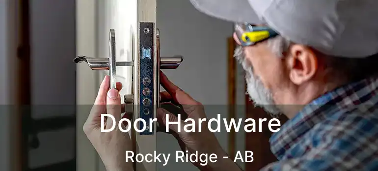  Door Hardware Rocky Ridge - AB