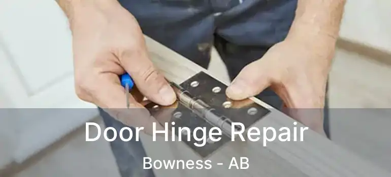  Door Hinge Repair Bowness - AB