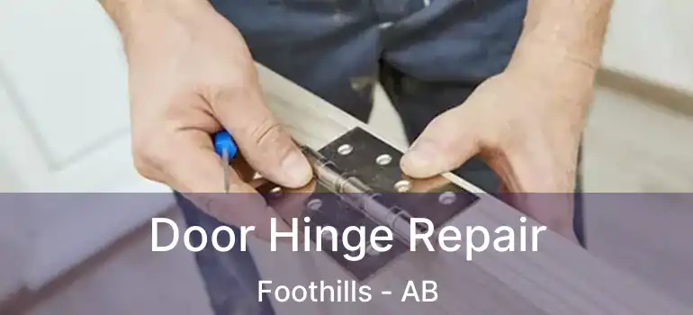  Door Hinge Repair Foothills - AB