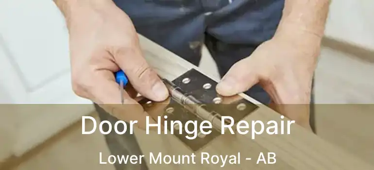  Door Hinge Repair Lower Mount Royal - AB
