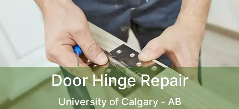  Door Hinge Repair University of Calgary - AB
