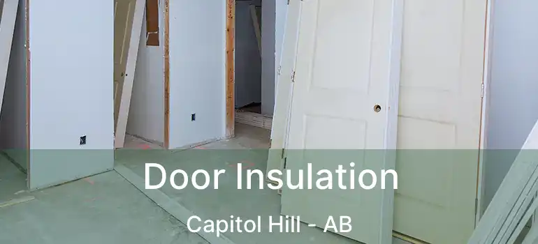  Door Insulation Capitol Hill - AB