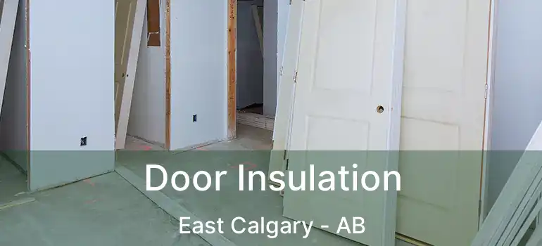  Door Insulation East Calgary - AB