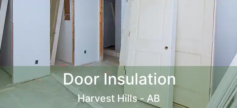  Door Insulation Harvest Hills - AB