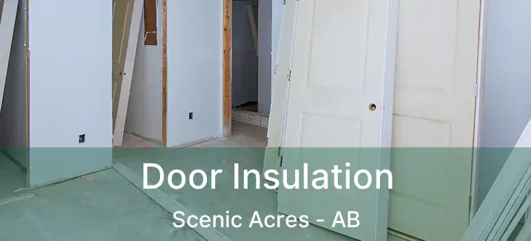  Door Insulation Scenic Acres - AB