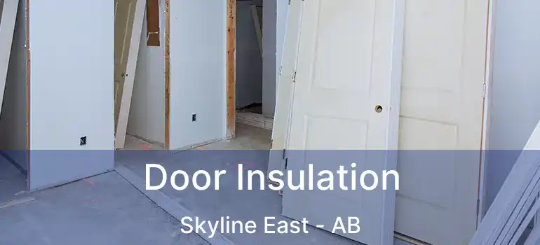  Door Insulation Skyline East - AB