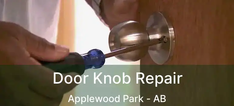  Door Knob Repair Applewood Park - AB