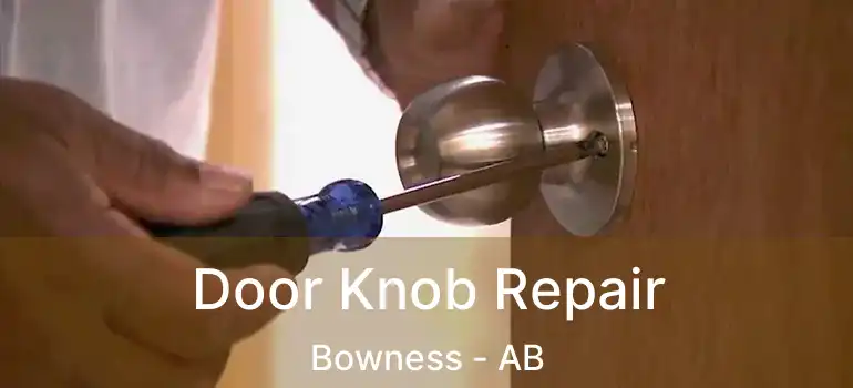  Door Knob Repair Bowness - AB